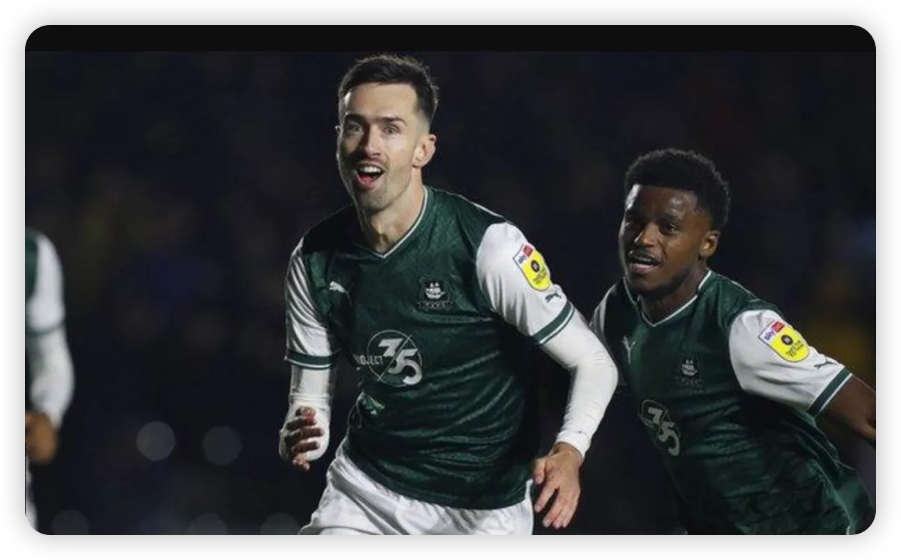 Winbdt Match Analysis: Plymouth's Ryan Hardie Shines in 4-2 Comeback ...